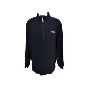 Vineyard Vines By Shep & Ian Navy Quarter-Zip Pullover Size L